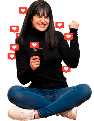 Mulher feliz